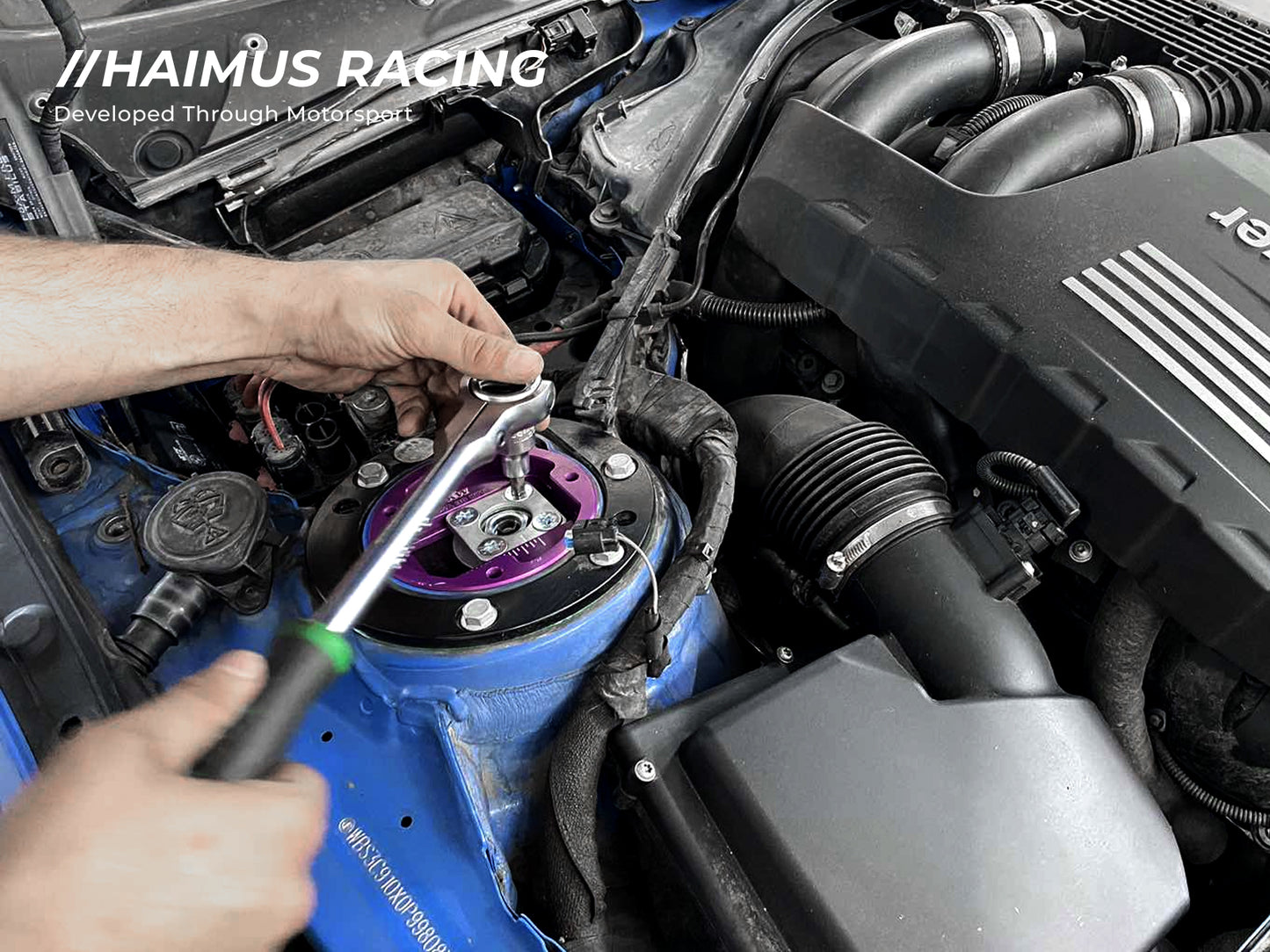 Haimus Performance F8X Height Adjustable Springs kit with Camber Plates