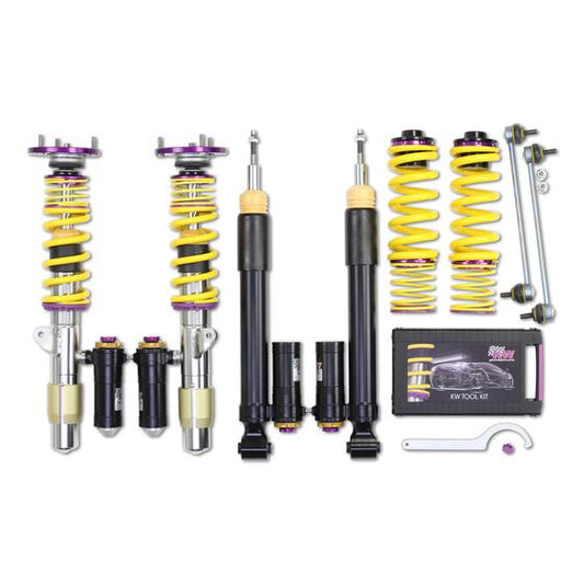 KW COILOVER SUSPENSION V4 CLUBSPORT INCL. TOP MOUNTS E92 M3
