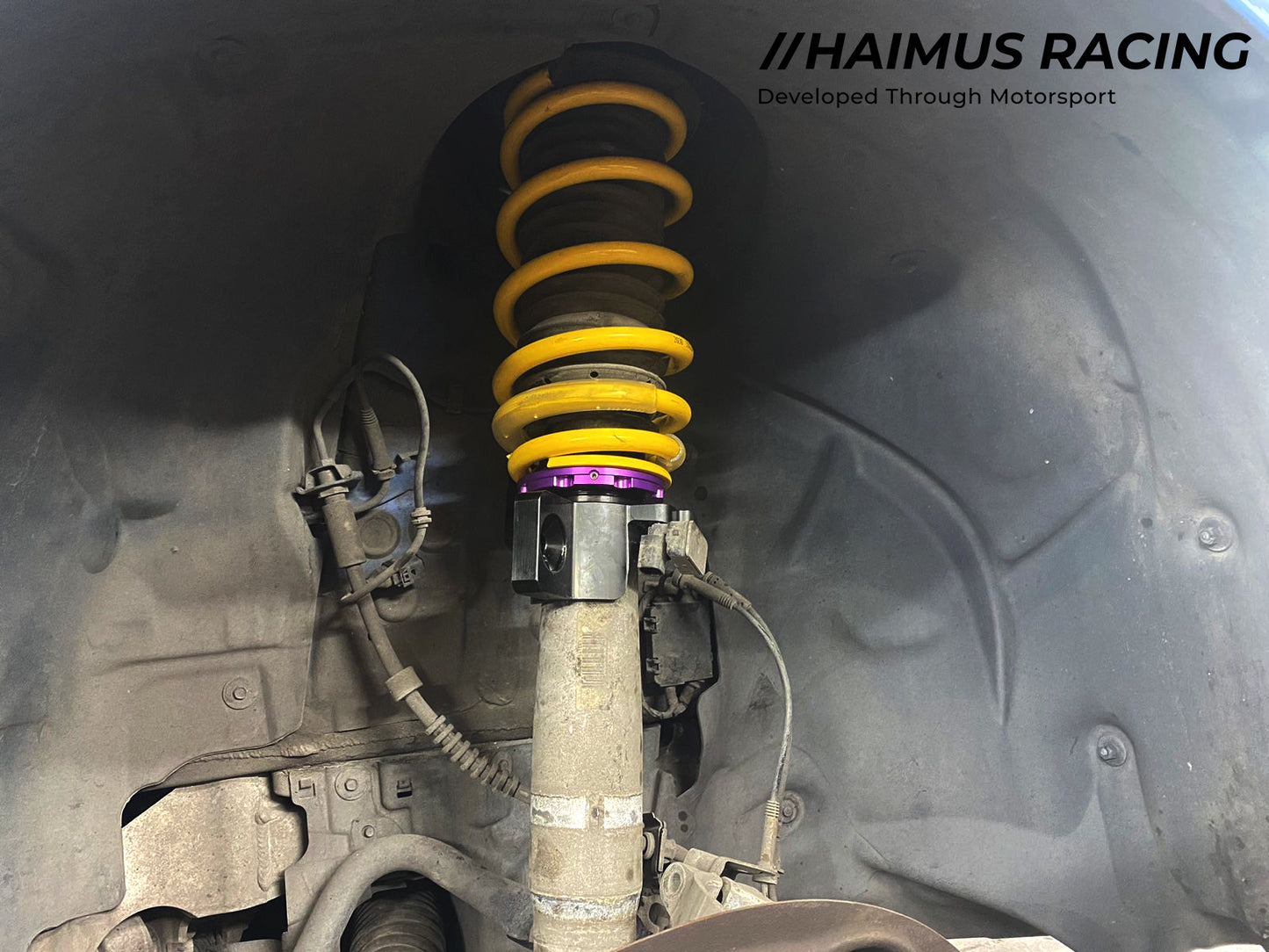 Haimus Performance F8X Height Adjustable Springs kit with Camber Plates