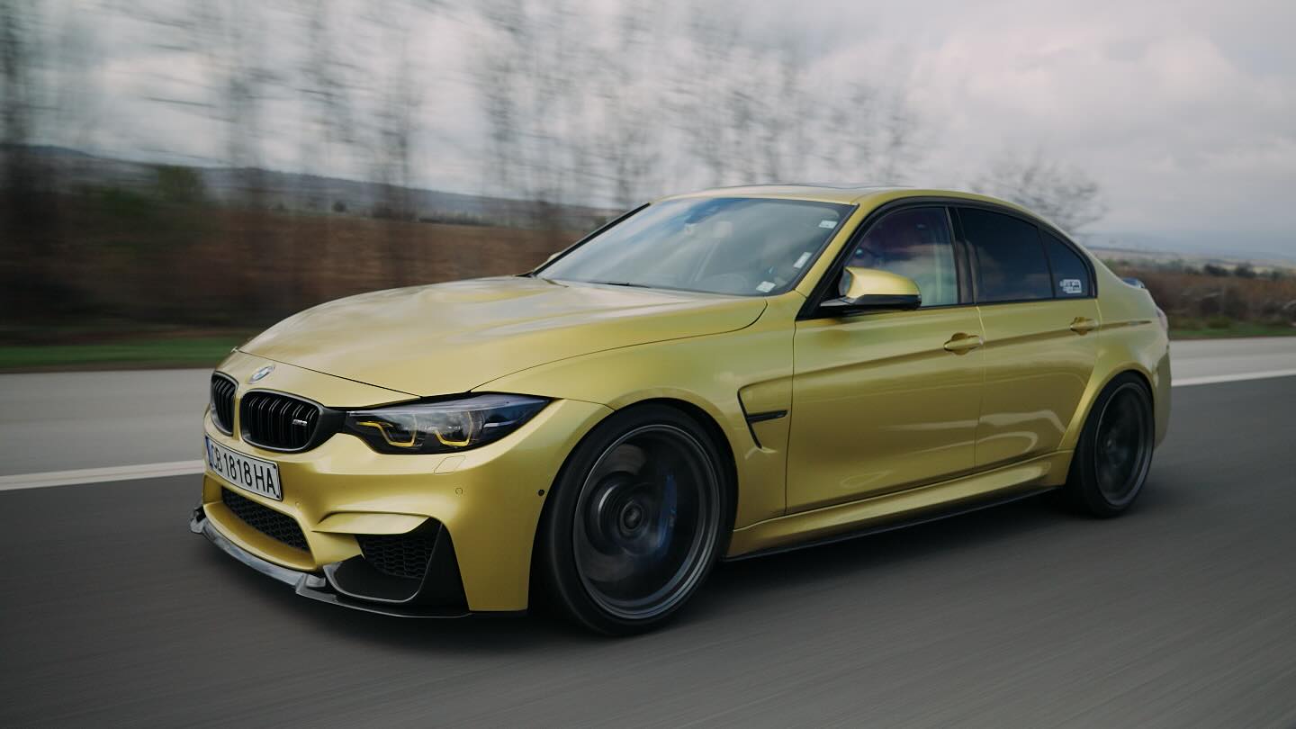 F8X M3/M4 Carbon Fiber Chassis Mounted CS-style Front Lip