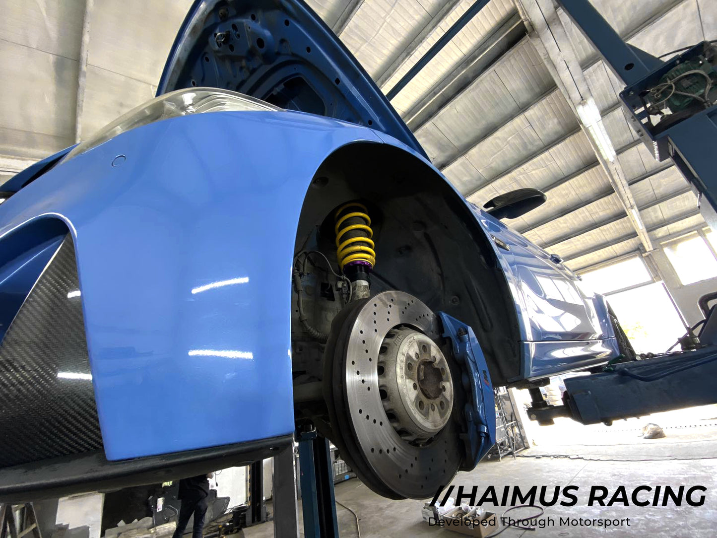 Haimus Performance F8X Height Adjustable Springs kit with Camber Plates