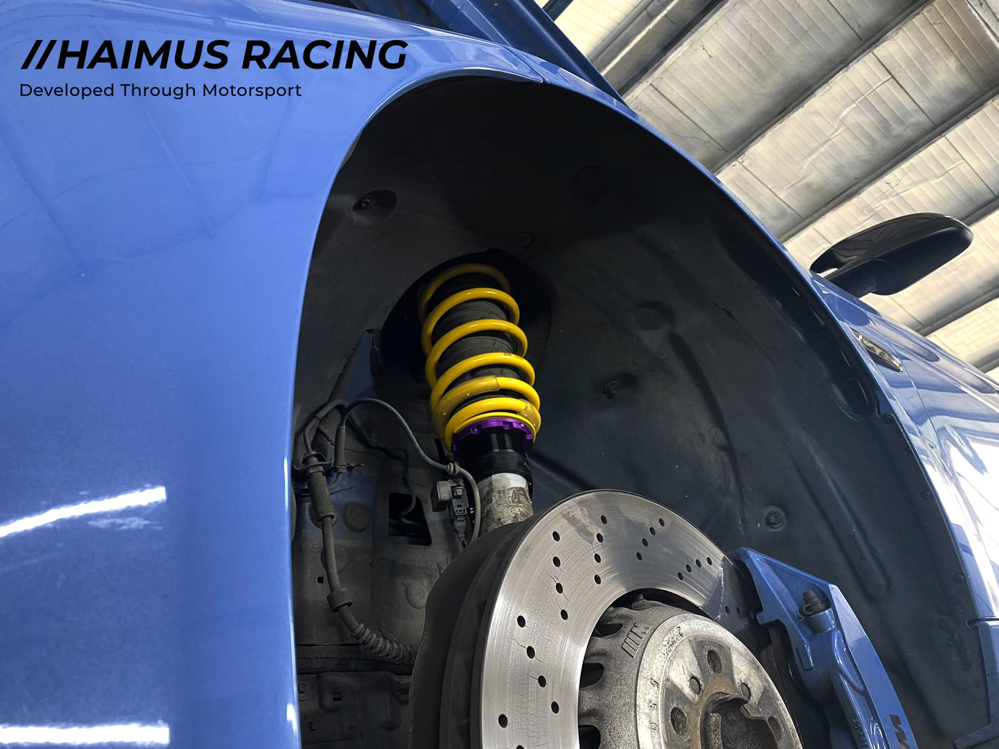 Haimus Performance F8X Height Adjustable Springs kit with Camber Plates