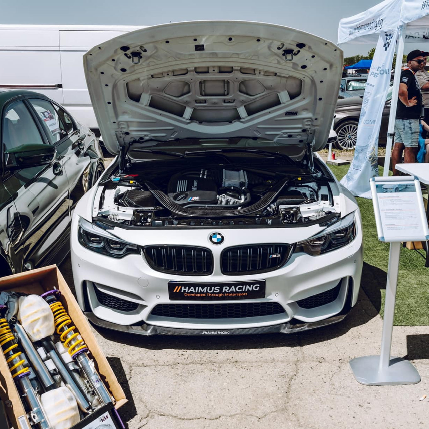 F8X M3/M4 Carbon Fiber Chassis Mounted CS-style Front Lip
