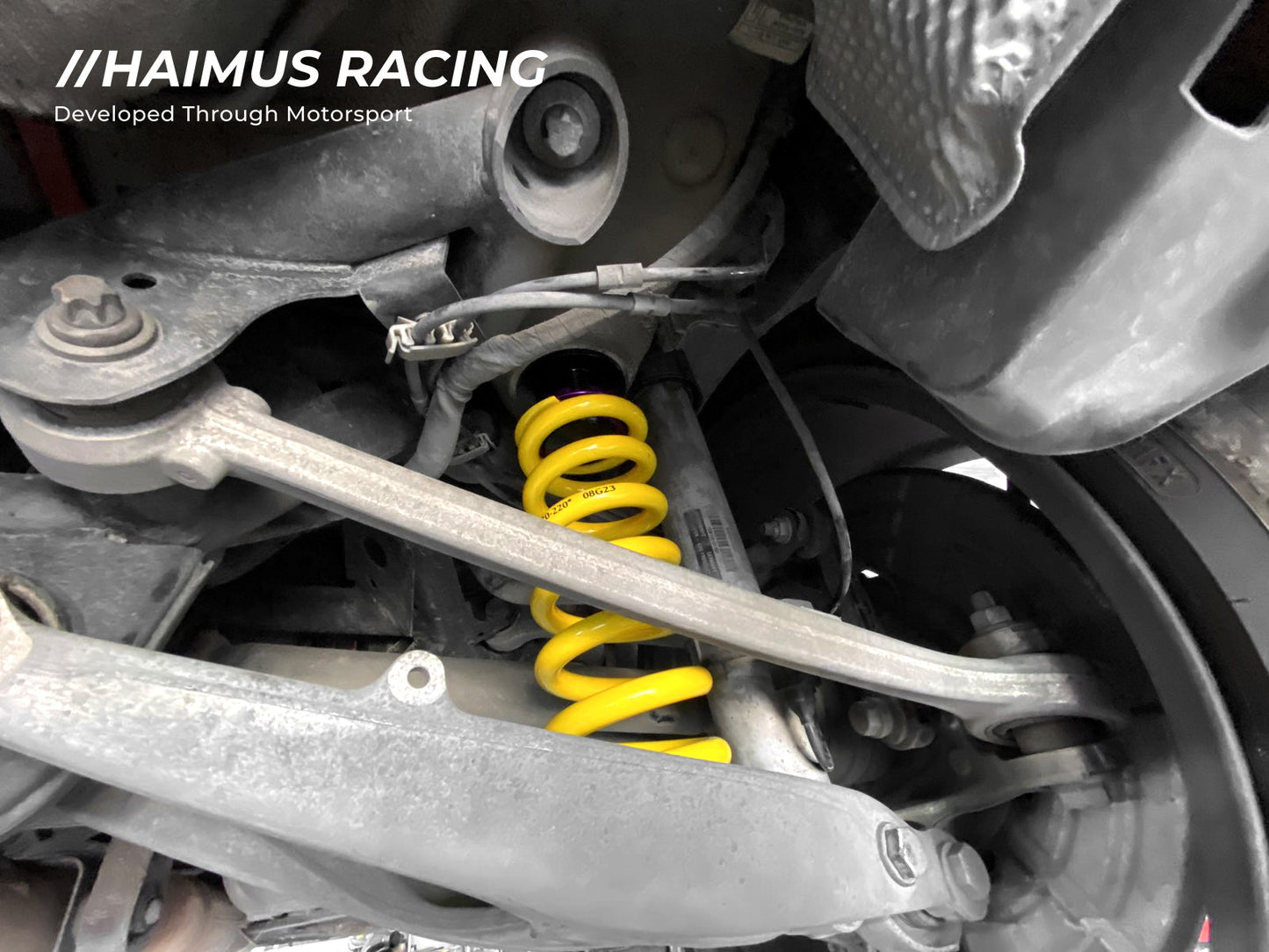 Haimus Performance F8X Height Adjustable Springs kit with Camber Plates