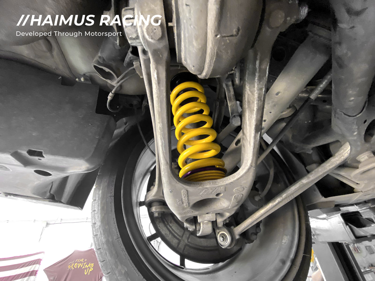 Haimus Performance F8X Height Adjustable Springs kit with Camber Plates