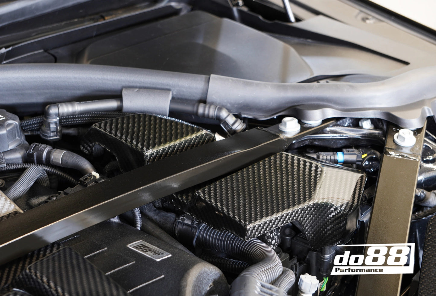 Carbon fiber ECU cover, BMW M2 M3 M4 G80 G82 G87 (S58)