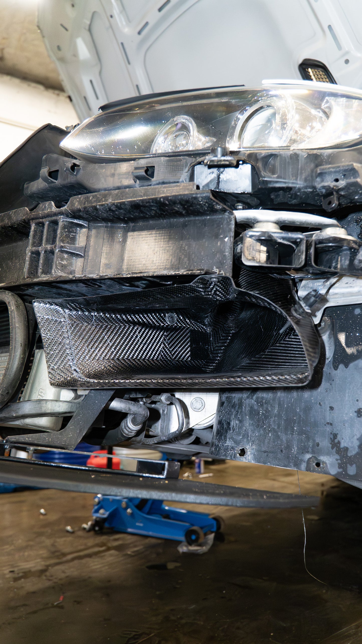Haimus Racing Intake Bumper Inlet Pre-Preg Carbon Fiber