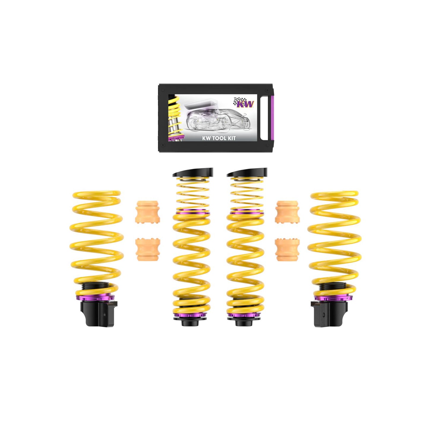 KW Height-Adjustable Springs kit - F80/F82/F83/F87 - M2/M2C/M3/M4