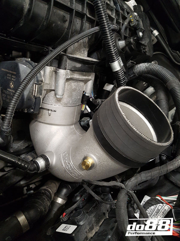 Do88 F8X M S55 Aluminum J-Pipe With Larger Bore