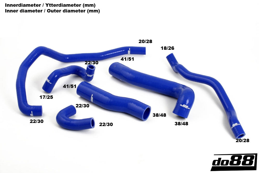 Do88 Е46 M3 Coolant Hose Kit