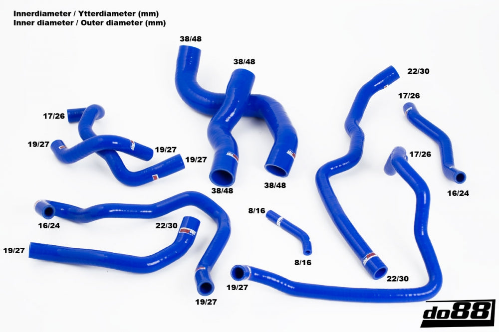 Do88 E9X M3 Cooling Hose Kit