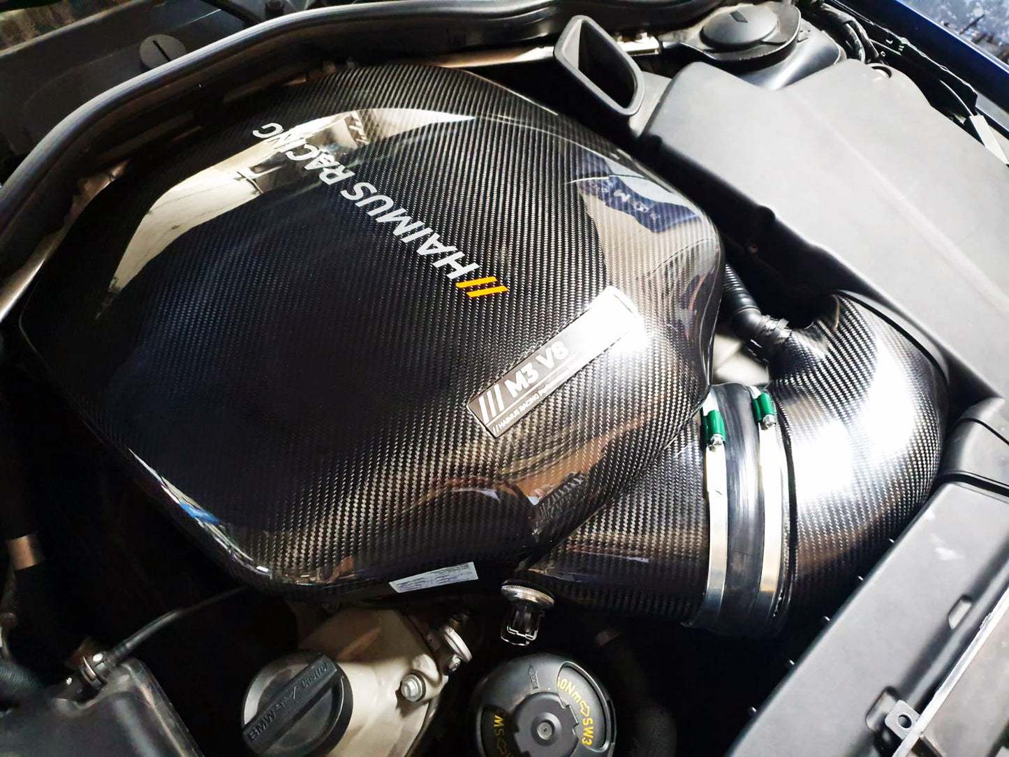 Haimus Racing E9X M3 V8 PrePreg Carbon Plenum