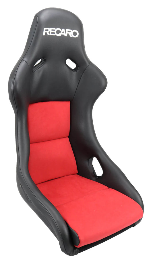 RECARO Pole Position ABE - Artificial leather black / Dinamica red