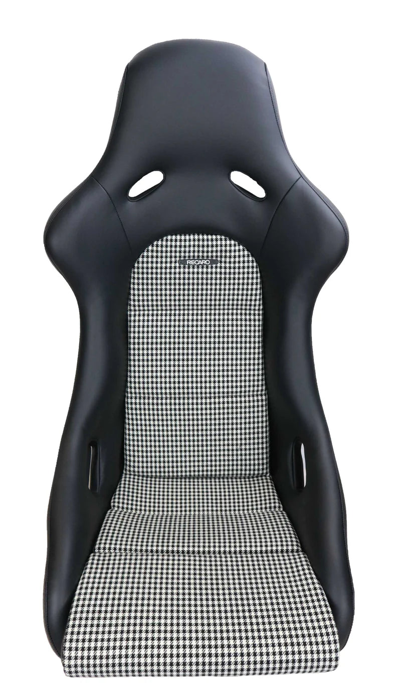 RECARO Pole Position ABE Classic Line Leather black / Pepita