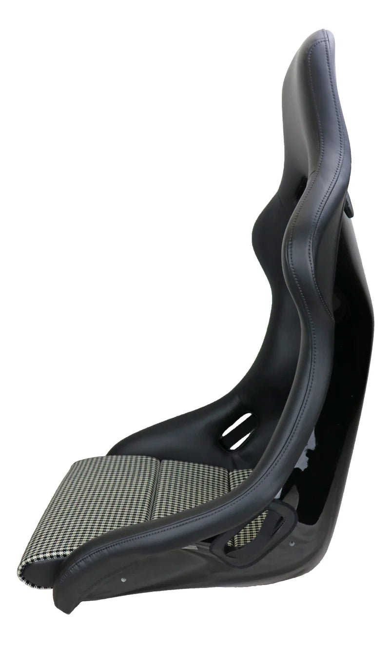 RECARO Pole Position ABE Classic Line Leather black / Pepita