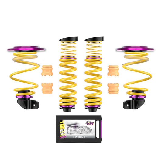 Haimus Performance F8X Height Adjustable Springs kit with Camber Plates