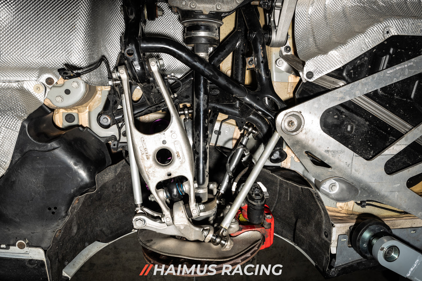 Haimus Racing G8X M3 Billet Adjustable Rear Axle Kinematics kit