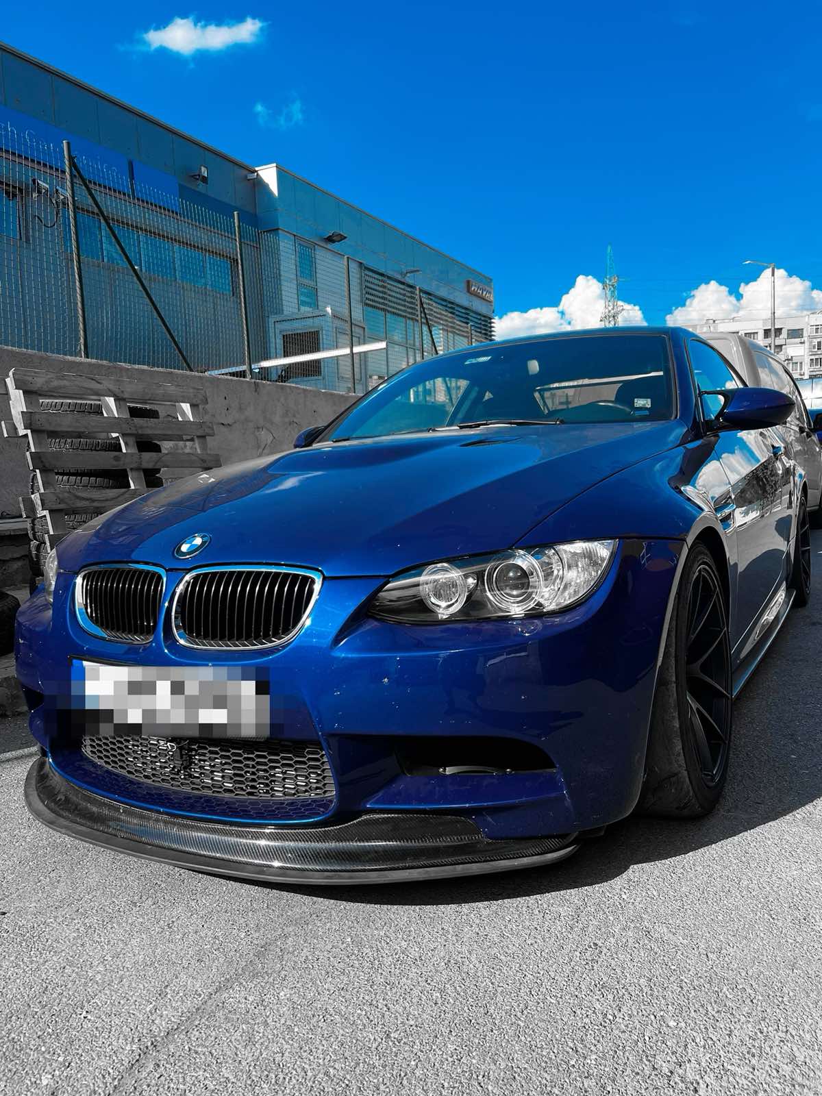 E92 M3 GT-S Style 5 Piece Front Lip Spoiler