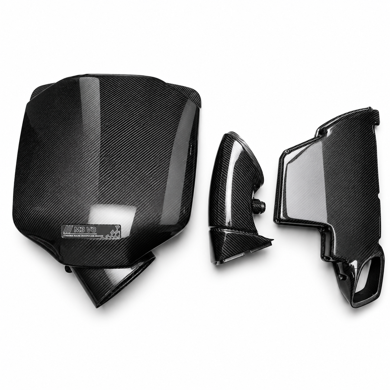 Haimus Racing E9X M3 Prepreg Carbon Fiber Plenum Induction System