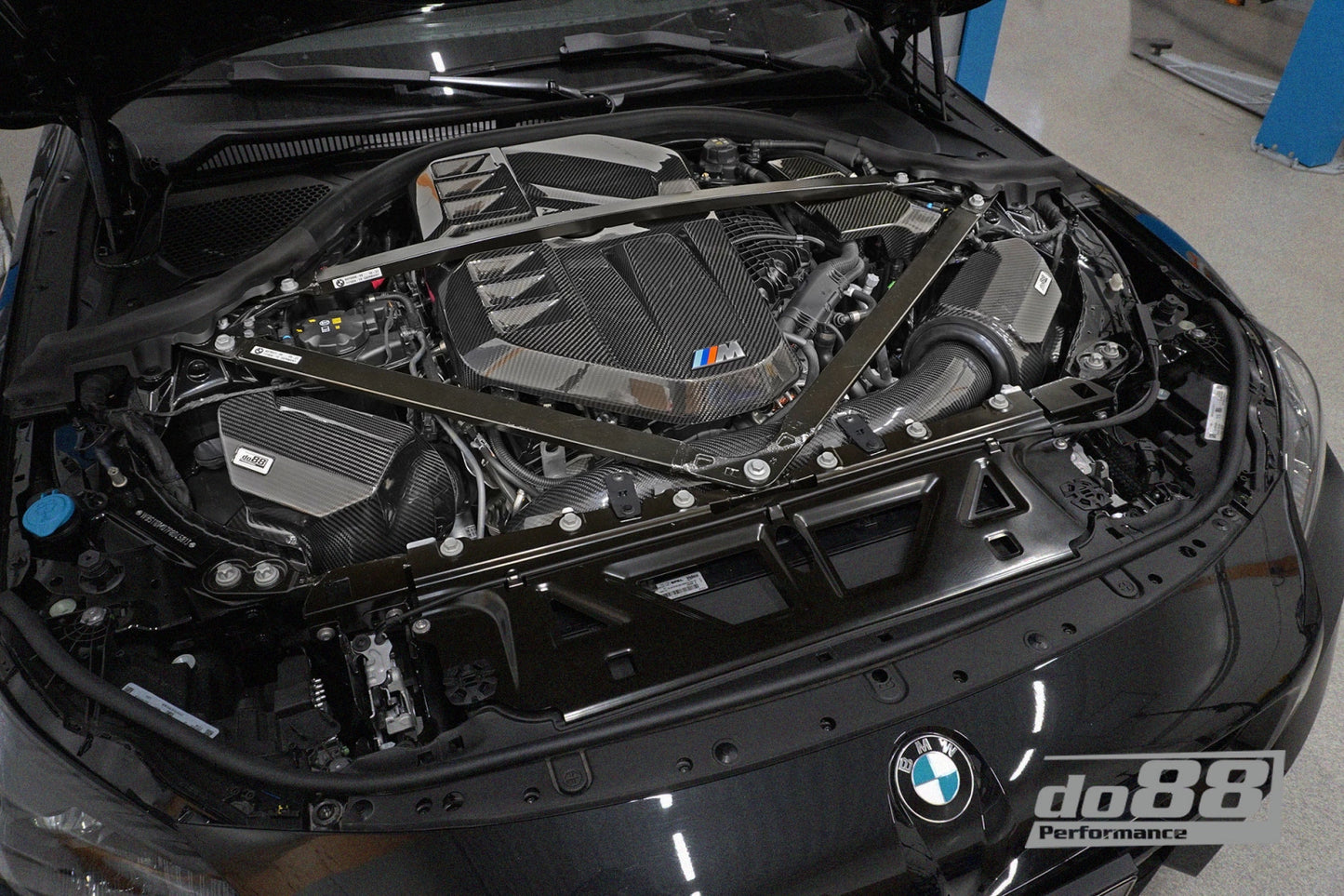 Carbon fiber engine cover, BMW M2 M3 M4 G80 G82 G87 (S58)