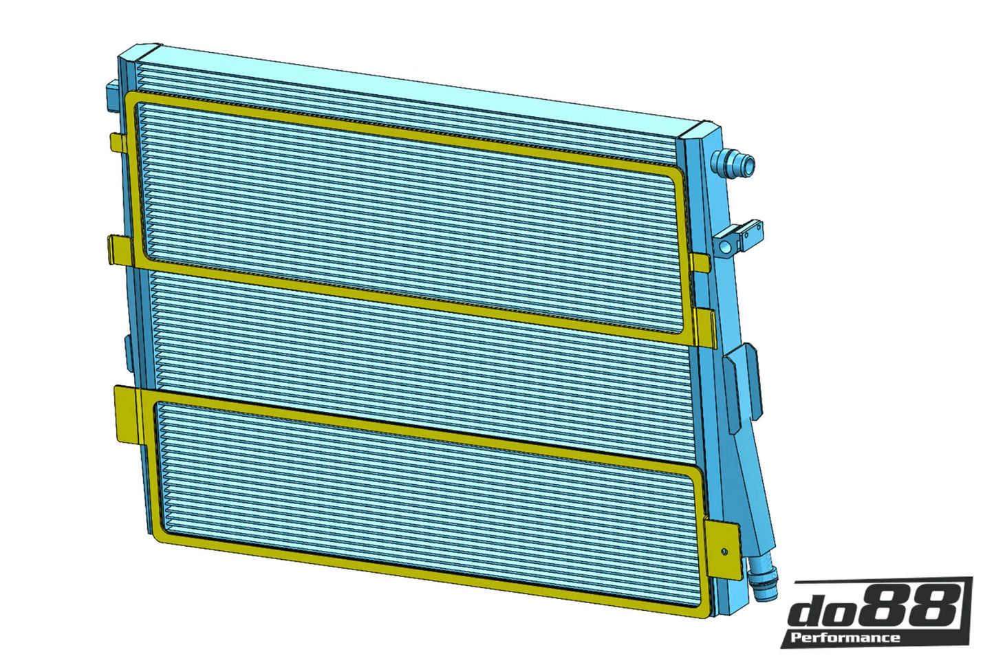 do88 Front Intercooler Radiator, BMW M2 M3 M4 G80 G82 G87 (S58)