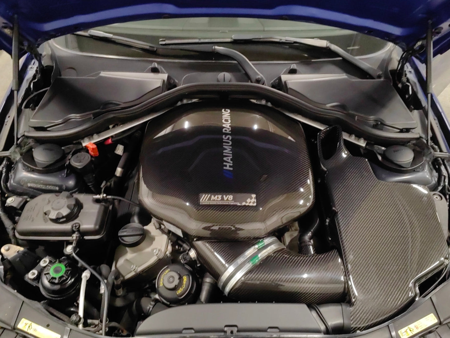 Haimus Racing E9X M3 Prepreg Carbon Fiber Plenum Induction System