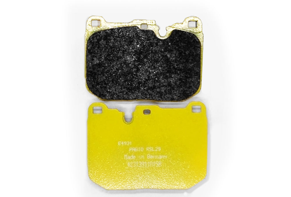 F8X Performance and Racing Pads - 4 piston front / 2 piston rear pads