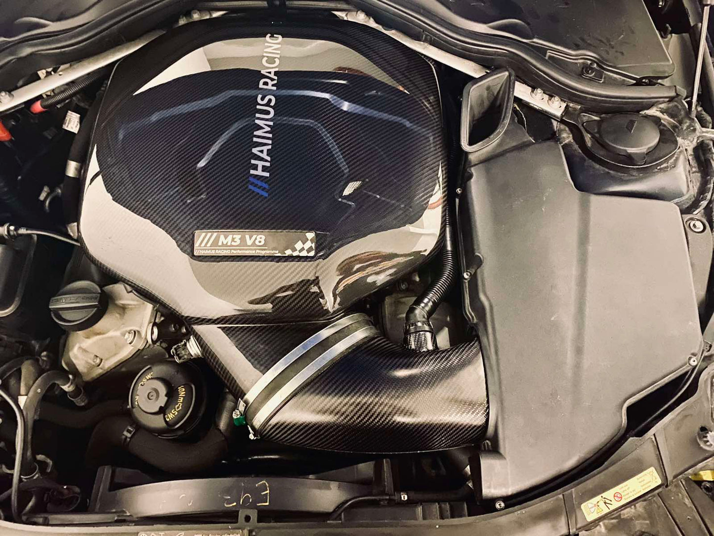 Haimus Racing E9X M3 V8 PrePreg Carbon Plenum